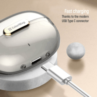 Colorway TWS-2 Bluetooth Fülhallgató Headset Töltőtokban - Fehér