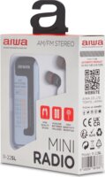 Aiwa R-22SL Hordozható FM Zsebrádió - Szürke
