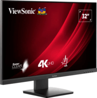 ViewSonic 32" VG3208 4K 16:9 VA Monitor - Fekete