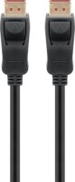 Goobay 74759 DisplayPort 2.1 apa - DisplayPort 2.1 apa Kábel 1m - Fekete