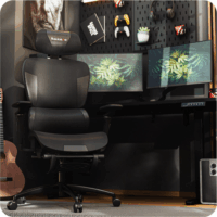 Huzaro Combat 7.9 Mesh Gamer szék - Fekete