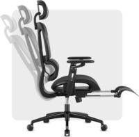 Huzaro Combat 7.9 Mesh Gamer szék - Fekete