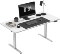 Huzaro MA-Leader 7.6 Elektromosan állítható Gamer asztal 160 x 80 x 72-118 cm - Fehér