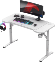 Huzaro Hero 2.6 Állítható Gamer asztal 120 x 60 x 56-79 cm - Fehér