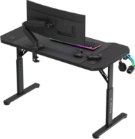 Huzaro Hero 2.6 Gamer asztal 120 x 60 x 56-79 cm - Fekete