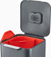 Joseph Joseph Szürke hulladék- és újrahasznosító szemetes 40L - Szürke