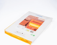 Schlaraffia TX224 Ágylepedő 200 x 160 cm - Narancssárga