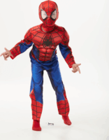 Rubies Deluxe Pókember jelmez izmokkal 9-10 év