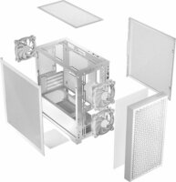 Logic DART PRO Mini Torony Számítógépház - Fehér