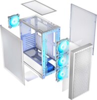 Logic DART PRO ARGB Midi Torony Számítógépház - Fehér