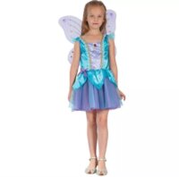 Godan Lila tündér jelmez lányoknak - 110-120 cm