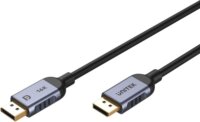 Unitek DisplayPort 2.1 apa - DisplayPort 2.1 apa Kábel 1.5m - Fekete