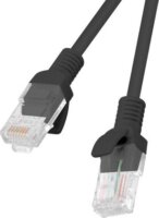 Lanberg U/UTP Cat5e RJ45 Patch Kábel 1m 10db - Fekete