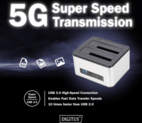 Digitus DA-71540-2 HDD Dokkoló állomás (USB 3.0 - SATA)