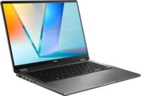 ASUS CONS Vivobook Flip Laptop Szürke (14"Touch / Intel Core Ultra 5-226V / 16GB / 512GB SSD / WIN 11 Home)