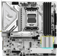 ASRock B850M Steel Legend WiFi DDR5 AMD AM5 MicroATX Alaplap