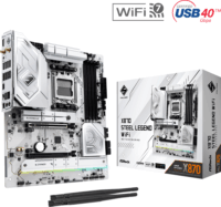 ASRock X870 Steel Legend WiFi DDR5 AMD AM5 ATX Alaplap