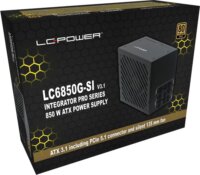 LC-Power 850W LC6850G-SI V3.1 Integrator Pro 80+ Gold Moduláris Tápegység