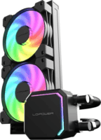 LC-Power LC-CC-240-B-ARGB JetFlow 240mm ARGB All In One Univerzális CPU Vízhűtés - Fekete