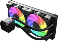 LC-Power LC-CC-240-B-ARGB JetFlow 240mm ARGB All In One Univerzális CPU Vízhűtés - Fekete