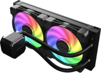 LC-Power LC-CC-280-B-ARGB JetFlow 280mm ARGB All In One Univerzális CPU Vízhűtés - Fekete