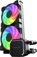 LC-Power LC-CC-280-B-ARGB JetFlow 280mm ARGB All In One Univerzális CPU Vízhűtés - Fekete