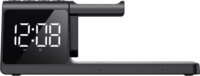 Havit W3042 3 az 1-ben Vezeték nélküli Töltő + Digitális óra 15W - Fekete