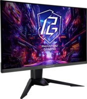 Asrock 27" 90LXA0Q0-A0E1A0V Phantom 16:9 QHD OLED Gaming Monitor - Fekete