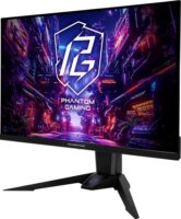 Asrock 27" 90LXA0Q0-A0E1A0V Phantom 16:9 QHD OLED Gaming Monitor - Fekete
