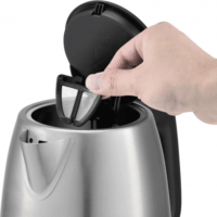 Hauser JK-904 Vízforraló 1.7L 2200 Watt - Ezüst/Fekete