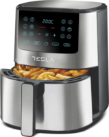 Tesla AF501BX AirFryer Forrólevegős sütő 5L 1300 Watt - Fekete/Inox