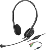 Genius HS-200C Vezetékes Fejhallgató Headset - Fekete
