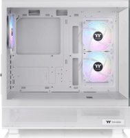 Thermaltake View 270 Plus TG Midi Torony Számítógépház + 3db 120mm ARGB ventilátor - Fehér