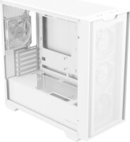 Asus A21 PLUS Midi Torony Számítógépház + 4db 120 ARGB ventilátor - Fehér