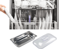 Beper P101TEM002 Büfétálaló melegen tartó funkcióval 63 x 37 x 14 cm - Szürke