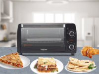 Beper 90.882 Elektromos mini sütő 12L 1050 Watt - Fekete