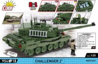 Cobi Challenger 2 Tank 954 darabos építő készlet