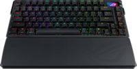 Asus ROG Azoth Extreme Mechanikus Wireless USB-C RGB Billentyűzet US - Fekete