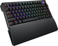 Asus ROG Azoth Extreme Mechanikus Wireless USB-C RGB Billentyűzet US - Fekete