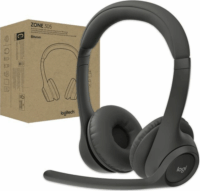 Logitech Zone 305 Bluetooth MS Teams Call Center Headset - Fekete