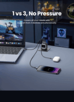 Ugreen 25685B Uno RG 65W GaN Gyors Töltő (5-20V / 3A / 65W) - Fekete