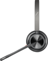 Plantronics/Poly Voyager 4320 Bluetooth Call Center Headset - Fekete
