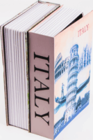 Iris IBS24 Kulcszáras Könyv alakú Széf - Mintás