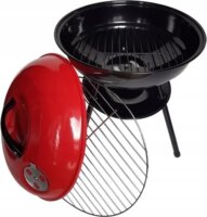 Globiz DA01089 Faszenes Kerti grillsütő - Fekete / Piros