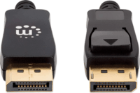 Manhattan DisplayPort 1.4 apa - DisplayPort 1.4 apa Kábel 1m - Fekete