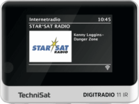 Technisat DigitRadio 11 IR Internetes Rádió - Fekete / Ezüst