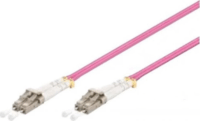Gigalight optikai patch kábel 4xLC Duplex 20m - Rózsaszín