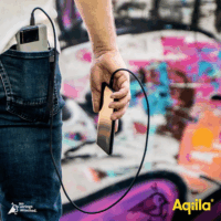 Aqiila CB12 USB-C apa - USB-C apa 2.0 Adat és töltő kábel 2m - Fekete