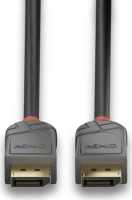 Lindy DisplayPort 1.2 apa - DisplayPort 1.2 apa Kábel 7.5m - Fekete