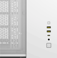 Corsiar iCUE Link 2500X RGB Mini Torony Számítógépház + 2db 120mm RGB ventilátor - Fehér